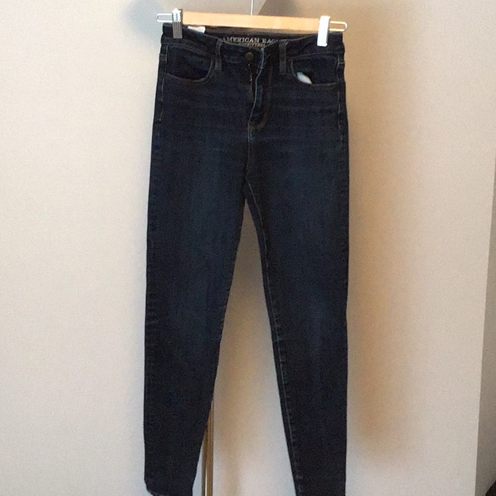 Super high-rise jegging short